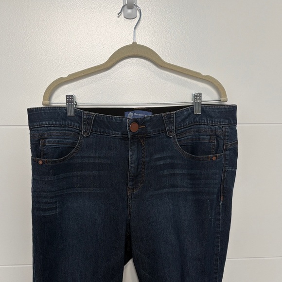 Democracy Deep Blue Skinny Jeans - Picture 2 of 11